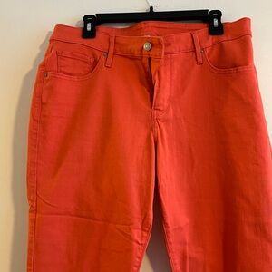 Vibrant Red Women's Jeans